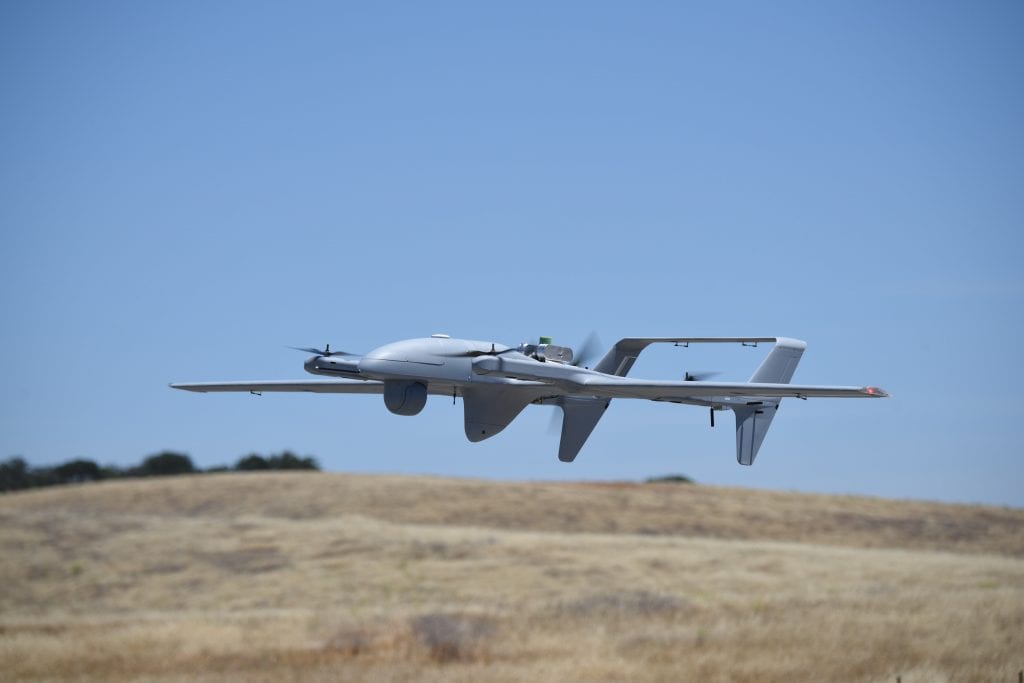 Hybrid Quadrotor (HQ) vertical take-off and landing (VTOL) unmanned aircraft vehicle (UAV)