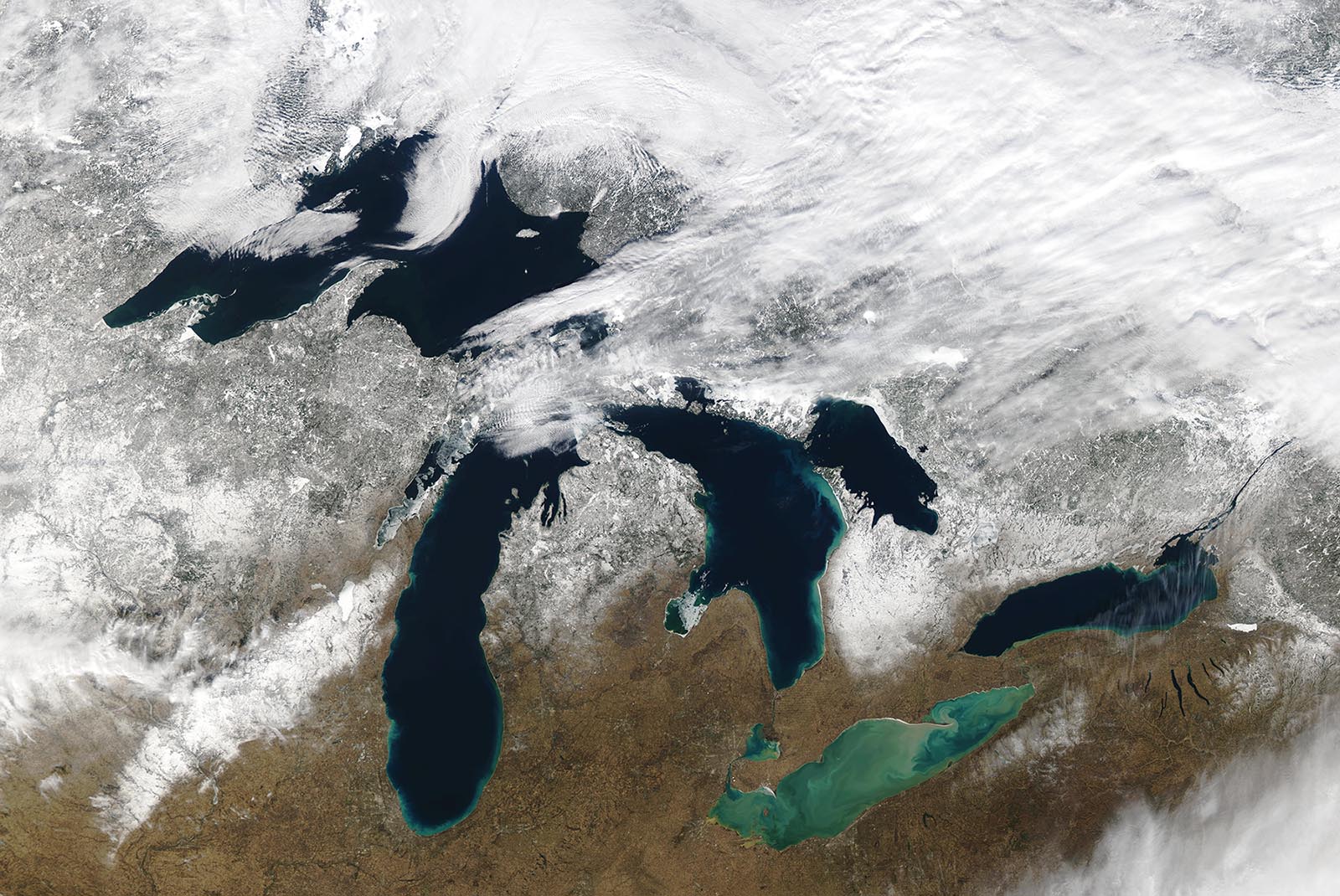 Low ice on the Great Lakes this winter - NOAA Research